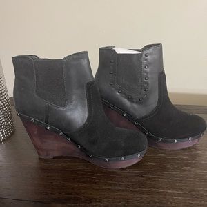 Dr. Scholl’s Leather Booties, Size 9
